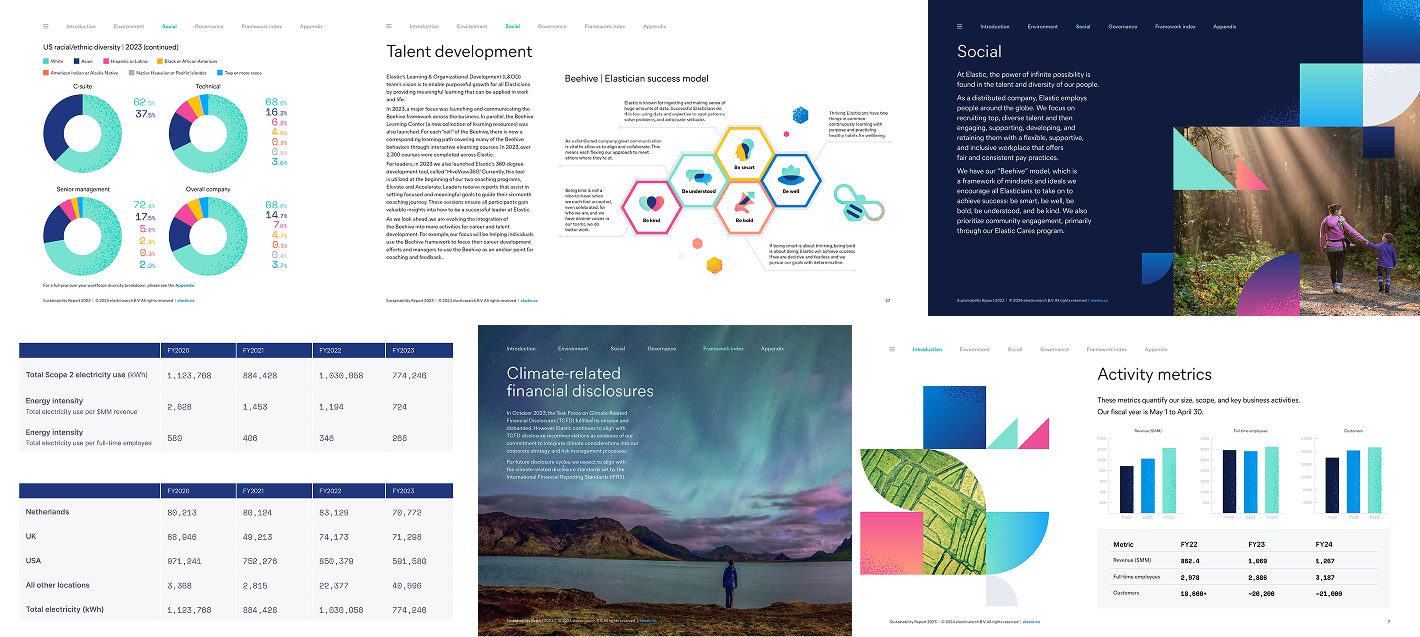Elastic ESG Report 2024