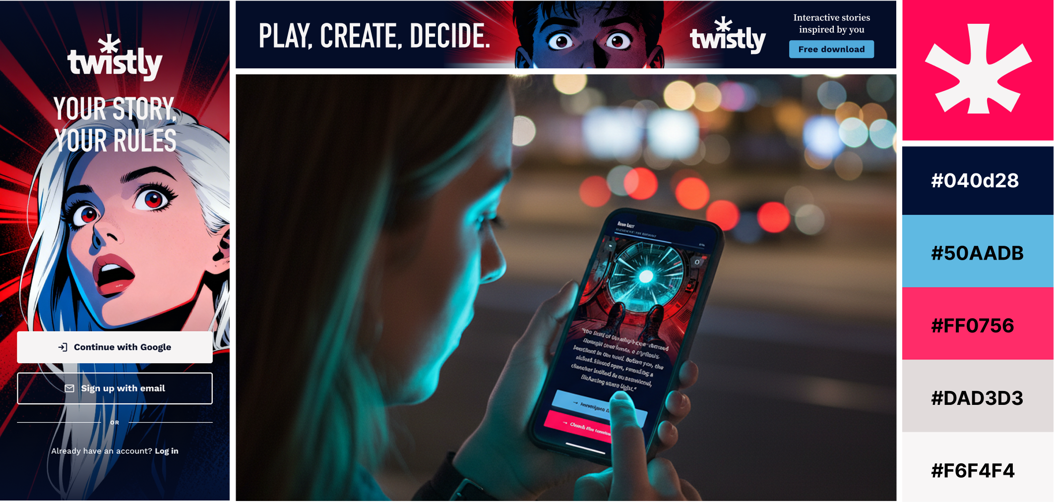 Twistly - Interactive stories